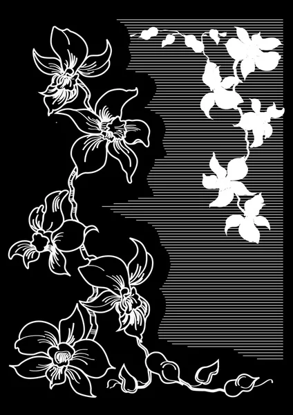 花の背景 ロイヤリティフリーのストックイラスト