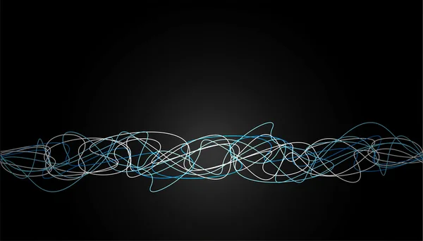 mavi soyut çizgilerle