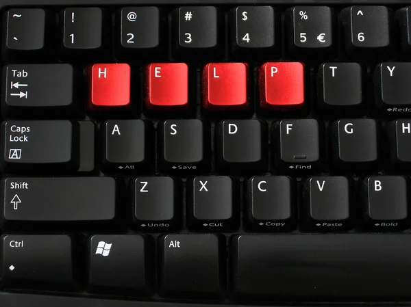 Nápovědu pro klávesy — Stock fotografie