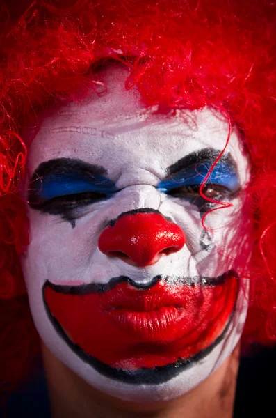Verrückter Clown — Stockfoto