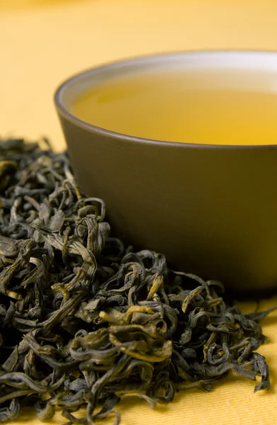Cup of green tea — Stock Photo, Image