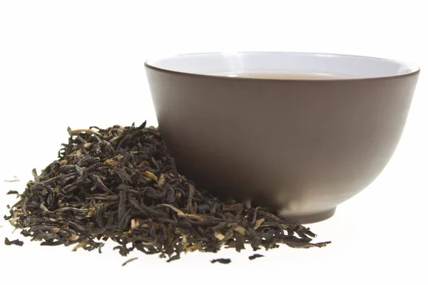 Cup of black tea Royalty Free Stock Images