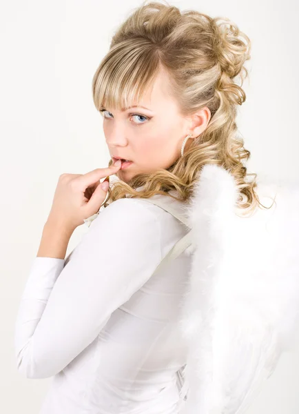 Sinful angel — Stock Photo, Image