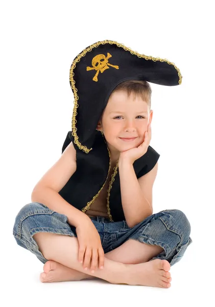 Retrato de un pirata Fotos de stock