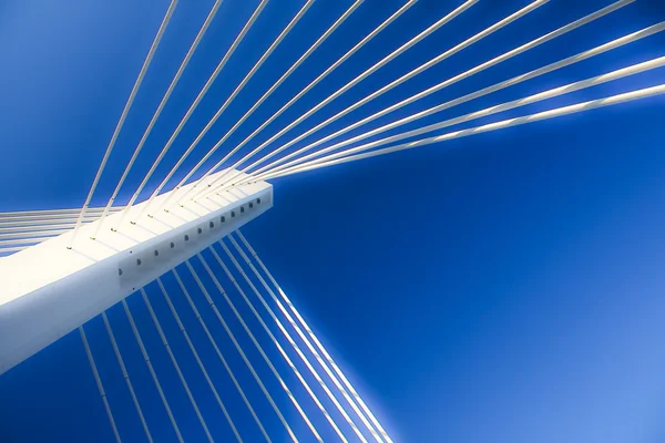Construcción de puente moderno — Foto de Stock