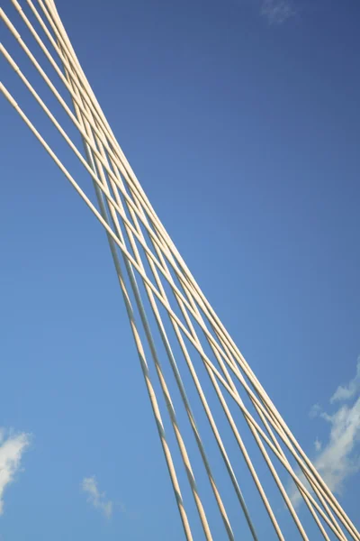 近代的な橋の建設 — ストック写真