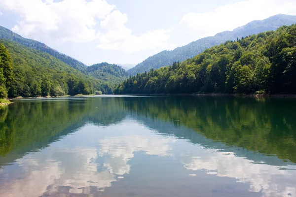 Lago Biogradsko em Montenegro — Fotografia de Stock