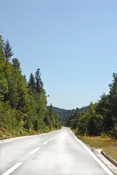 Vista da estrada — Fotografia de Stock