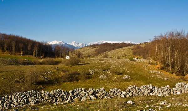 Paesaggi sulla montagna di Bjelasnica — Foto Stock