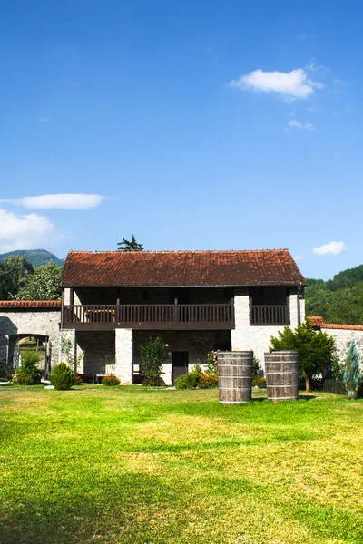 stock image Monastery of Moraca, Montenegro