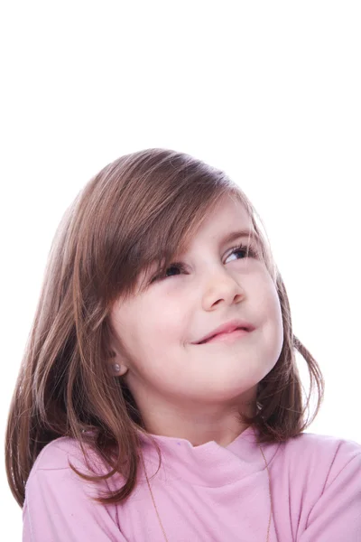 Portrét krásné děvčátko — Stock fotografie