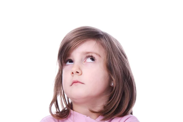 Portrait of lovely little girl Stock Image