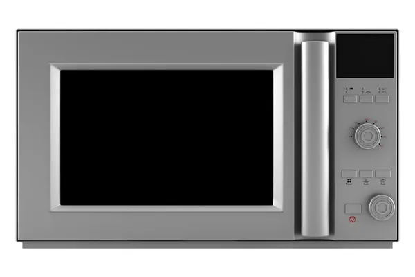 Microwave oven isolated on white — Stock Photo, Image