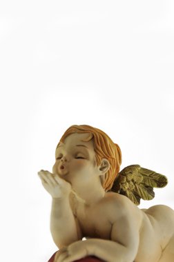 Figure of an angel clipart