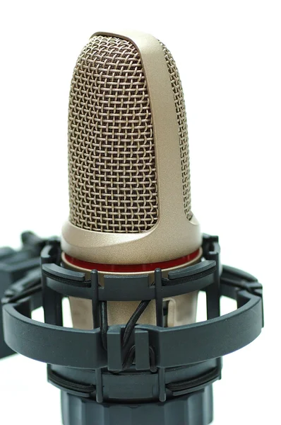 Современный микрофон — стоковое фото