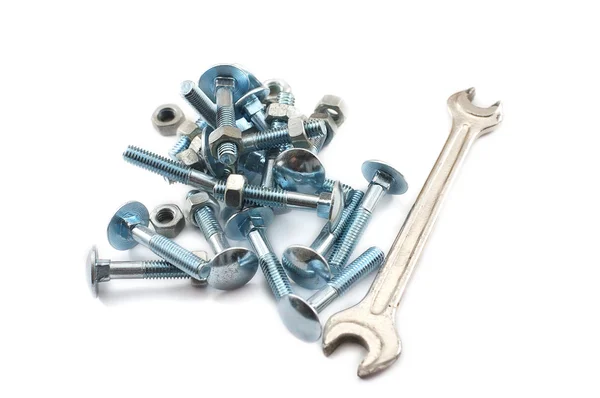 Nut and bolts — Stock Photo, Image