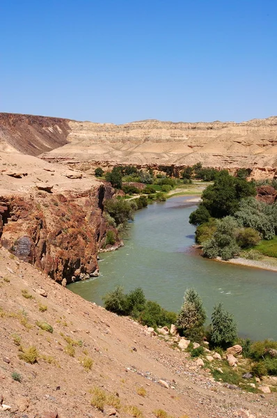 stock image CANYON AND RIVER