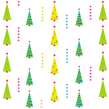 Christmas background with tree clipart