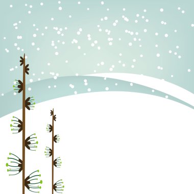 Winter background. clipart