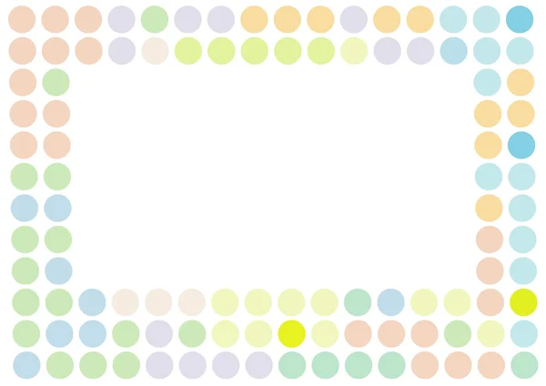 Χρώμα φόντου με κύκλους — Διανυσματικό Αρχείο
