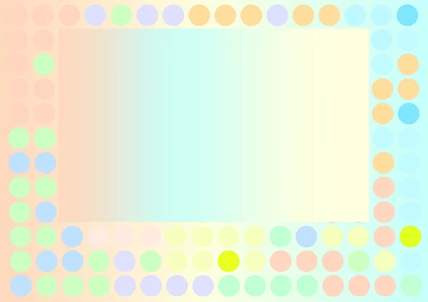 Цвет фона с кругами — стоковый вектор