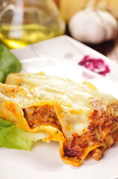 stock image Cannelloni