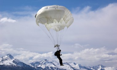 Parachutist clipart