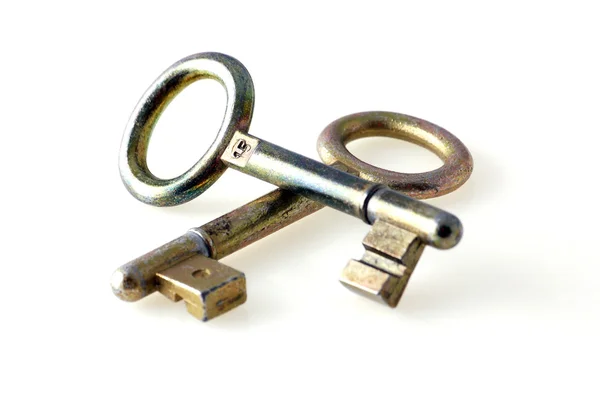 Due vecchie chiavi. — Foto Stock