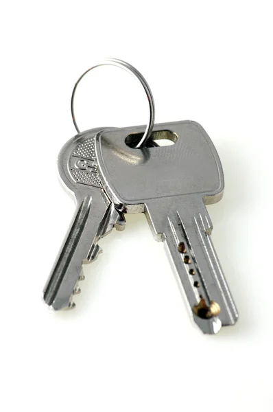 Due chiavi d'argento — Foto Stock