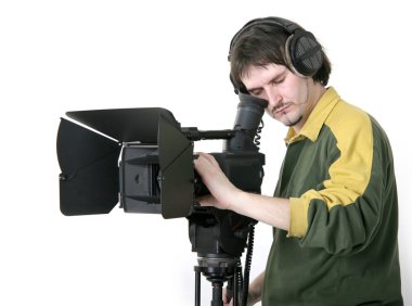 Cameraman clipart