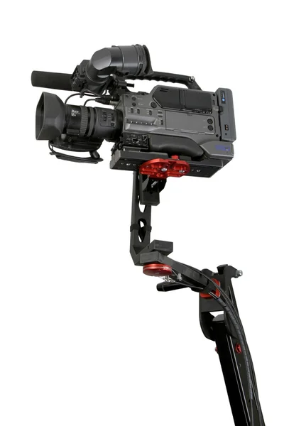Videokamera na jeřábu — Stock fotografie