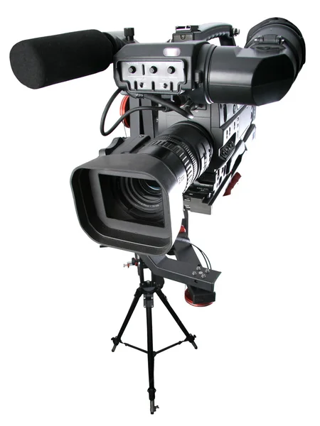 Dv-видеокамера на кране — стоковое фото