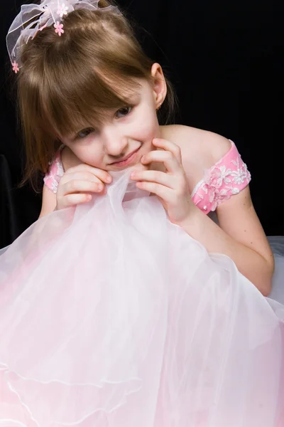 Smiley little girl — Stock Photo, Image