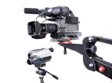 Two cameras clipart