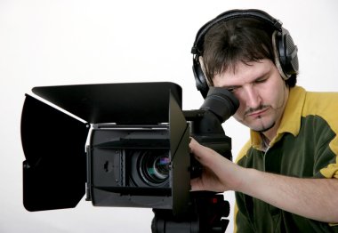 Stand hd-camcorder clipart