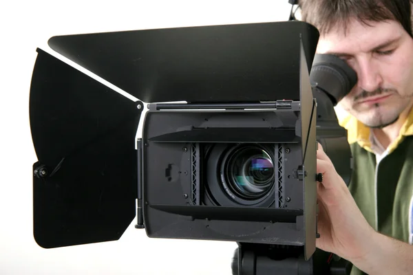 Stand hd-camcorder — Stock Photo, Image