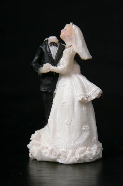 Hersenloze bruidegom — Stockfoto