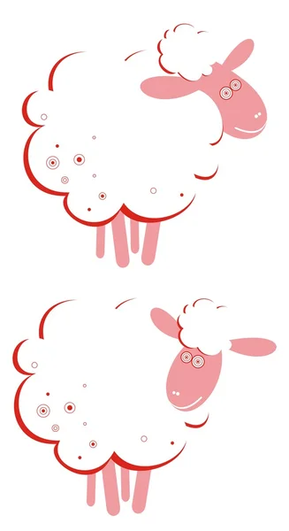 Ovce Stock Ilustrace