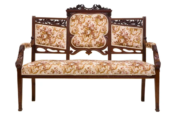 Винтажный роскошный диван — стоковое фото