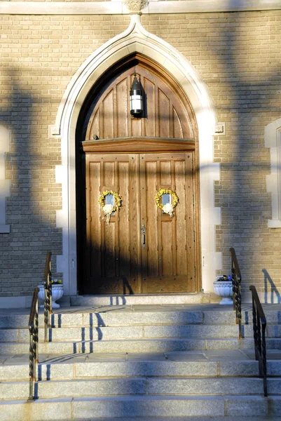 Ворота церкви — стоковое фото