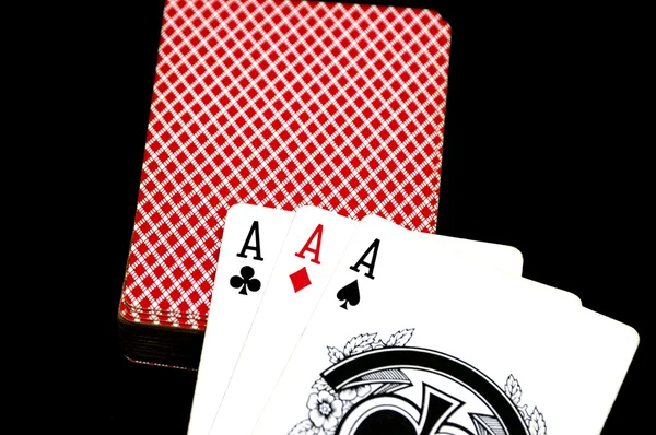 扑克 — 图库照片