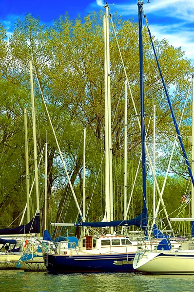 stock image Fishing boats