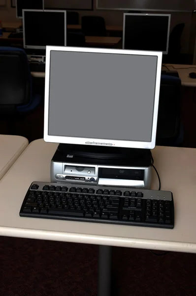 Компьютерный класс — стоковое фото