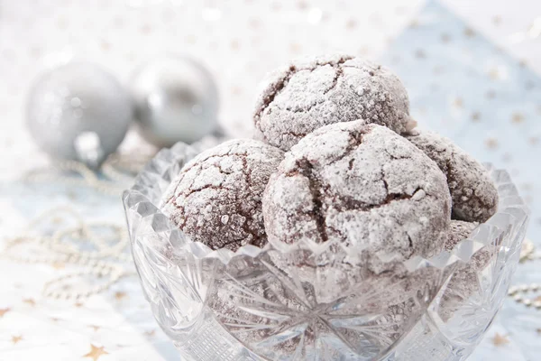 Biscoitos caseiros de chocolate — Fotografia de Stock