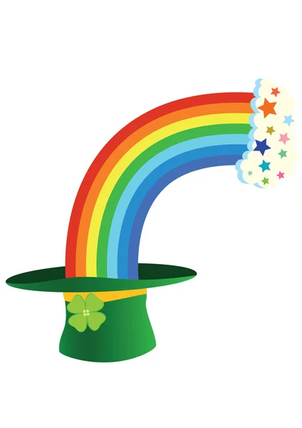Regenboog van hat — Stockvector