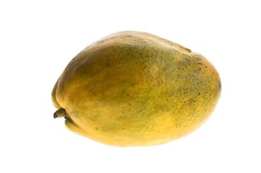 Mango beyaz arkaplanda izole edildi