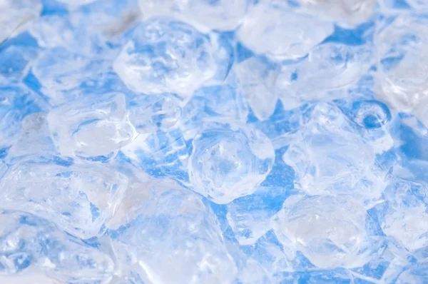 Salt, ice and blue water — Stock Photo, Image