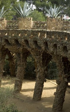 Park guell. Barselona. Antonio gaudi