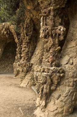 Park guell. Barselona. Antonio gaudi