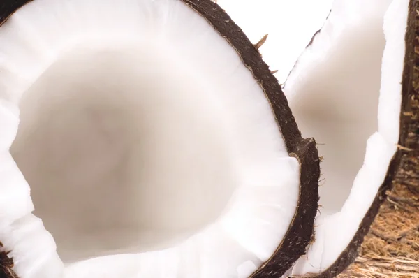 Otworzyć kokos — Zdjęcie stockowe